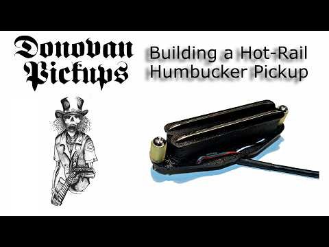 🔥 Building a Hot-Rail Pickup from Start to Finish | Humbucker in a Single-Coil Size 🎸⚡