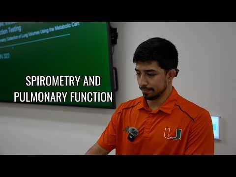 Introduction to Spirometry & Pulmonary Function Testing in Exercise Physiology