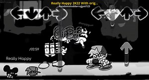 Really Happy 2K22 With original Voices and assets Mod for Friday Night Funkin' | FNF Mods