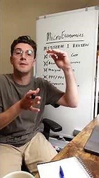 (Part 2) AP/College Microeconomics - First Midterm Exam Review #microeconomics #tutoring