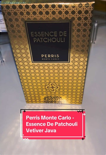Essence De Patchouli Vetiver Java @Perris Monte Carlo ❤️#fyp #niche #parfum #perrismontecarlo