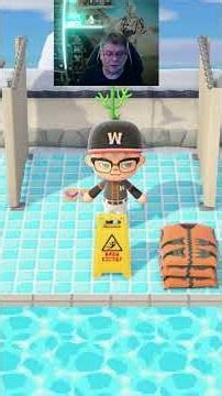 My Swimming Pool Area | ACNH Animal Crossing