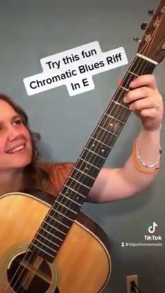 373K views · 5.8K reactions | Try this really fun blues riff that uses chromatic motion… anyone can play it! #guitarlesson #guitartutorial #musiclesson #musician #guitar #acousticguitar #bluesguitar #blues | Big Universe Music | Facebook