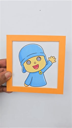 Niddle Pop Pocoyo Mini Cardboard Pinball Game #artandcraft #gameplay#muevelou