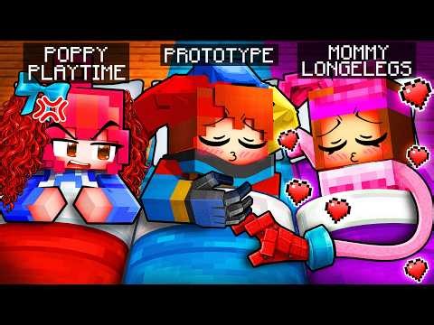 J'ai organisé une SOIRÉE PYJAMA de Poppy Playtime sur Minecraft !