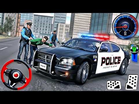 Real Cop Cars Driving Simulator 3D - Police Car Chase Multi-Storey - PS5 PRO GamePlay