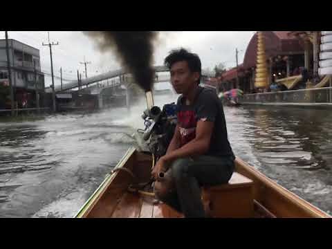 800HP Diesel Turbo Engine Thai Longtail Boat Top Speed recorded 200 KM/H
