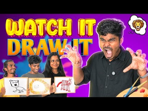 "Watch → Think → Draw 🎨! DRAWING Challenge" | #pongal #youtube