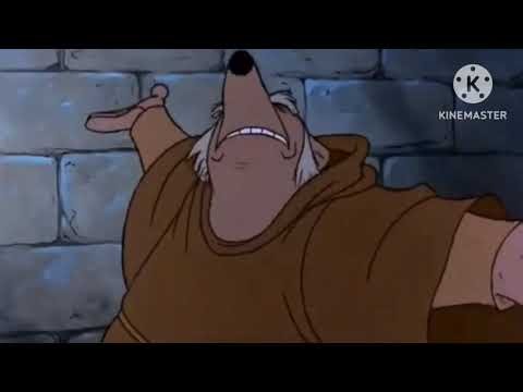 Friar Tuck Tells Jimmy Crystal to Get out of his church.