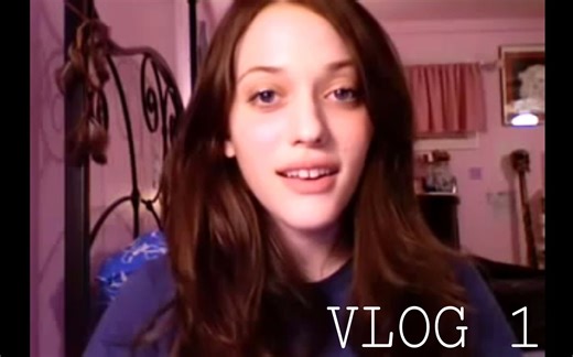 破产姐妹Max〈Kat Dennings〉自己第一个Vlog【Kat Video Blog 1】