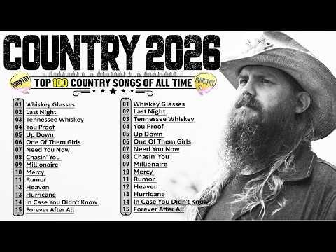 COUNTRY MUSIC PLAYLIST 2026 || Chris Stapleton, Morgan Wallen, Luke Bryan, Luke Combs, Jason Aldean,
