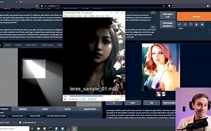 Stable Diffusion中AI绘画中ControlNe照明控制