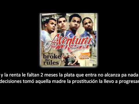 Aventura - Amor de Madre (lyric - letra)