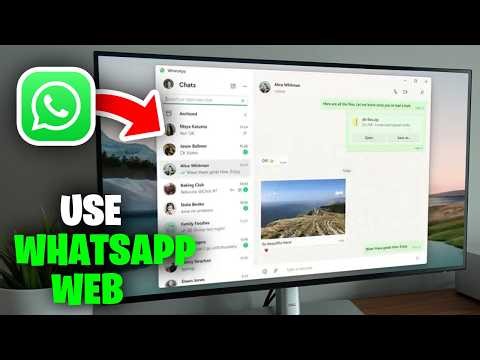 How To Use WhatsApp Web On Computer - Laptop or PC