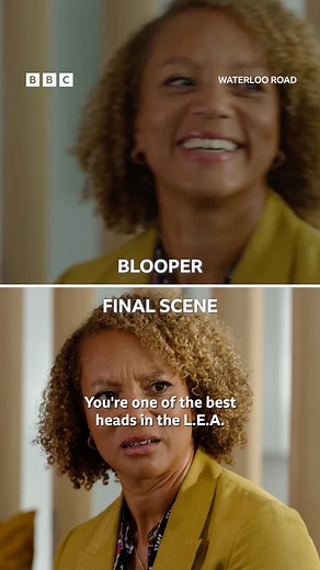 Kim Campbell doesn't miss a trick 😉 #WaterlooRoad #iPlayer | BBC