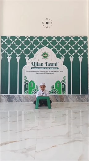 BOARDING SCHOOL PROGRAM EVERY SATURDAY AND SUNDAY AL-QUR'AN MEMORIZATION AND BOOK READING TEST