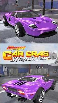 Mega Car Crash Simulator – Extreme Crash Test!