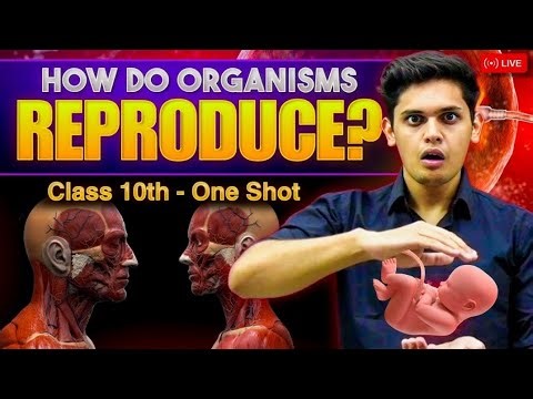 how do organisms reproduce 🔥| prashant kirad | class 10 |one shot #biology #class10 #science #online