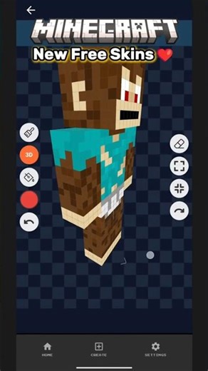 Top Cool & Unique Skins For Minecraft Game #shorts #minecraftskins #newskins