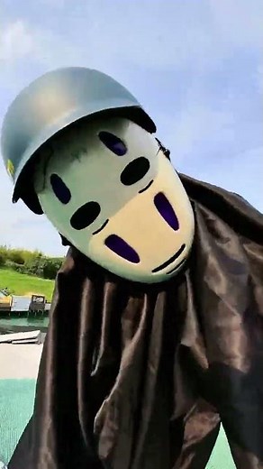 【千と千尋の神隠し】カオナシ 見つけた！カオナシが飛んだ！Spirited Away