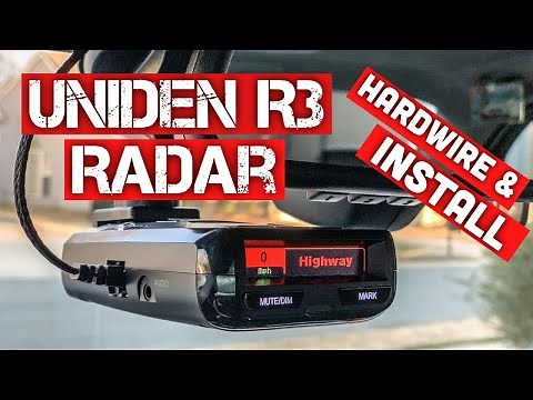 How To Install UNIDEN R3 RADAR | Hardwire & Install | BMW F30 F32 F80 F82 F87