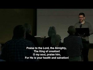 Praise to the Lord the Almighty the King of Creation | Christian Church Hymn Singalong with Lyrics