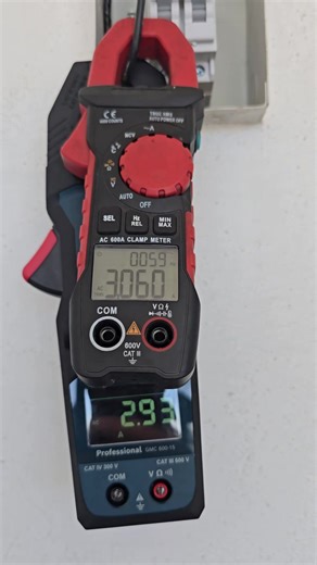 Estos son los 3 puntos para realizar una correcta medición electrica... #electrician #amperimetro #trueRMS #corriente #medicion #instrumentodemedicion