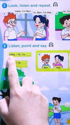 Học tiếng anh lớp 3 Unit 1 Lesson 1 A2