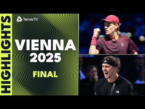 Jannik Sinner vs Alexander Zverev Thriller For The Title 🏆 | Vienna 2025 Final Highlights