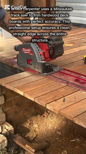 Precision Deck Board Trimming