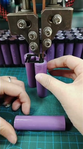 Real Battery Pack Assembly Skills !😲 #batterypack #lithiumbattery #diyelectronics