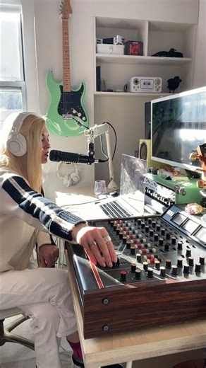 Recording Vocals through a Teac 3 Tascam Mixer