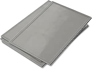 Stainless Steel Mesh Screen Sheet Set (4pcs) for Pollen Tumbler, 100 Micron - Diswashable, Food Grade