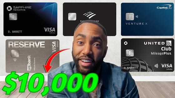 5 Credit Cards That GUARANTEE A $10,000 Starting Limit
