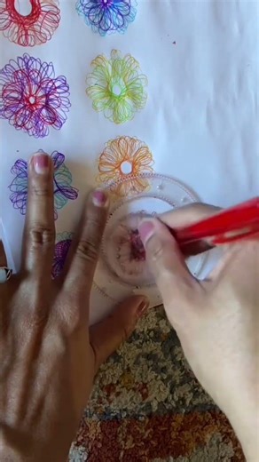 #how to #drawing cute #flowers #spirograph stepbystep #art #shortsvideo #shortvideo #shorts #short