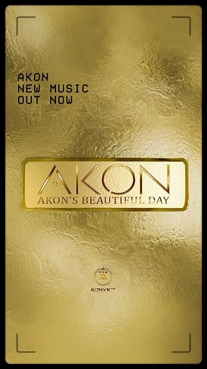 AKON on Instagram: "It’s a beautiful day for new music #akonsbeautifulday #newmusic #outnow 🔗 in bio ☀️"