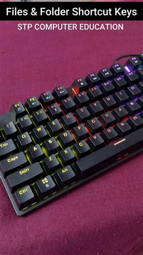 Files and Folder 📁 Shortcut Keys #keyboard #computer #pc #laptop #shortvideo #shorts #reels | STP Computer Education