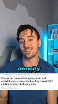 How to increase the effects of dopamine: CDP-choline #science #citicoline