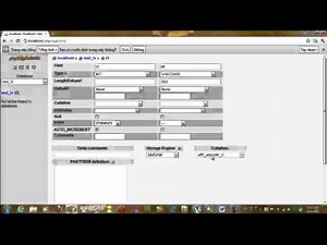phpmyadmin tiếng việt trong mysql