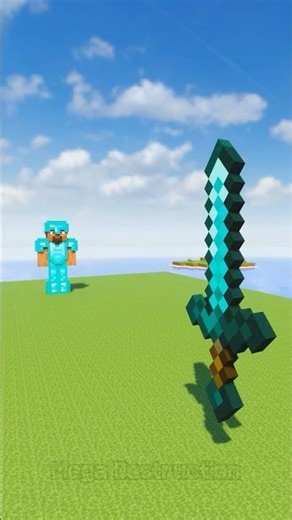 Steve vs Giant Sword