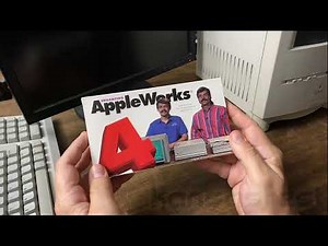 VHS - Enhancing AppleWorks 4 - Quality Computers (1993)