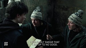 We solemnly swear we are up to no good. Marathon your favorite Wizarding World films starting SATURDAY, 3/30 on SYFY. | SYFY