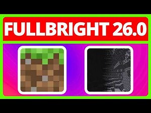 How To Download And Install FullBright For Minecraft Bedrock 26.0 | FullBright Minecraft