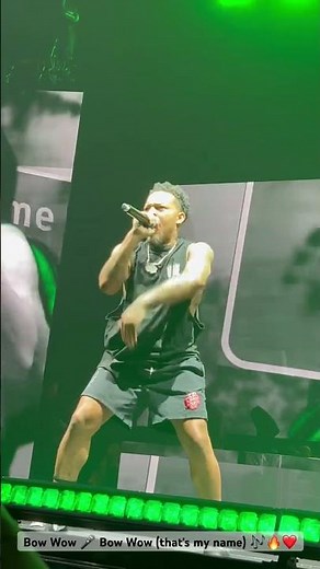 Bow Wow 🎤 Bow Wow (that's my name) 🎶 - Live