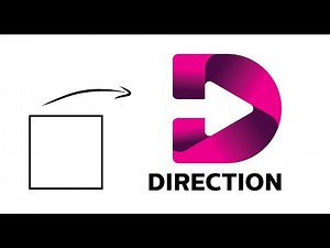 Letter D Logo Design Tutorial - Coreldraw with Ahsan Sabri