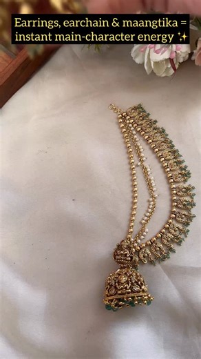 Sparkle and Glow on Instagram: "Stunning Jhumukas with Earchains Let your ears to the talking!! wedding season sale get 15% discount on sitewide Clearance Sale Get 20-50% discount on 10k+products Get Free Gift Above 10k Get Free Shipping above 5k &20k(Domestic& International) Get 7% discount on First Order Visit website to place your order, link in the bio www.sparkleandglow.co.in Note: We don’t take orders from any other Instagram pages or WhatsApp numbers other than 9900359707. Please WhatsApp