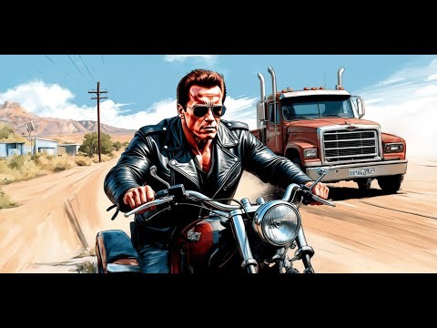 Sarah Connor, John Connor and the T-800 are going to blow up Skynet! Terminator 2D: No Fate.