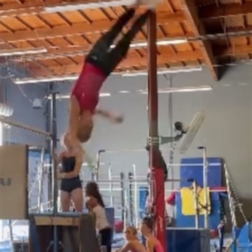 Inside Gymnastics Magazine on Instagram: "This incredible release was named after Yang Fanyuwei in 2025. However, Alabama gymnast Chloe Lacoursiere originated the skill in 2021! Hear Chloe’s thoughts on seeing so many incredible gymnasts training this skill! For more Alabama gymnastics, visit InsideGym on YouTube! 🎥Inside Gymnastics/Lee/Lacoursiere #gymnastics #ncaagymnastics #gymnast #olympics #olympicgames"