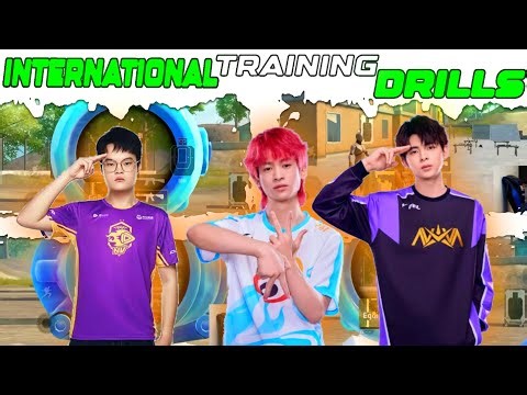 International Player Training Drills 🔥 Best Training Drills for Close Range, Aim, Car Tracing, Burst