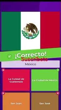 Países y capitales #videoshort #videoeducativo #aprender